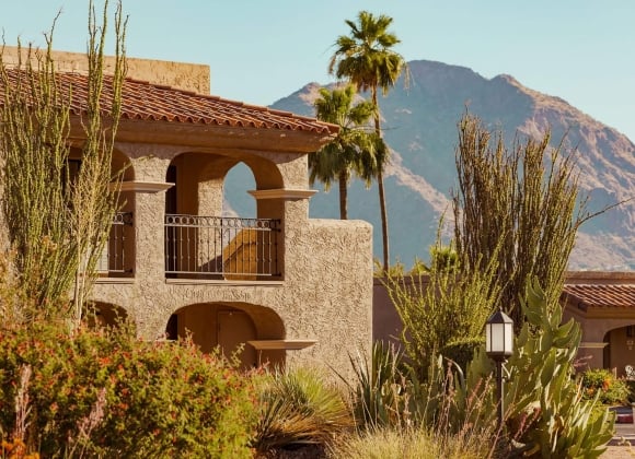 Image of Camelback Mountain view from the Scottsdale Plaza Resort