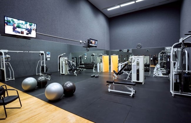 Image of the fitness center