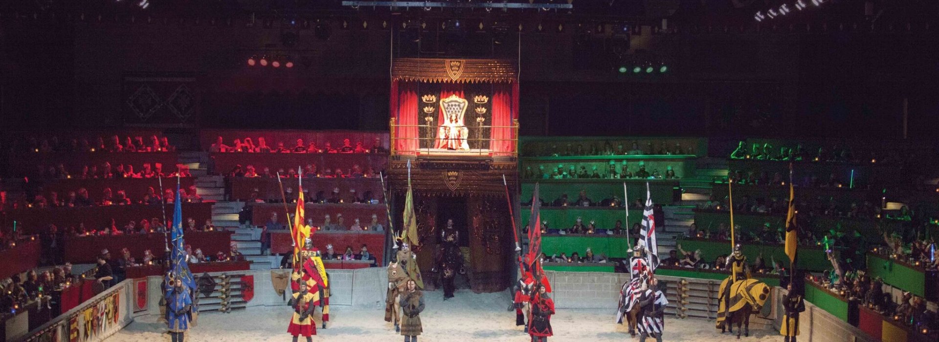 Medieval Times Knights in Arena